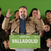 El presidente de Vox, Santiago Abascal. Photogenic/Claudia Alba / Europa Press