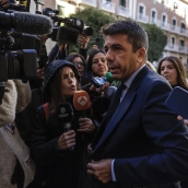 El presidente en funciones de la Generalitat valenciana, Carlos Mazón. Rober Solsona / Europa Press