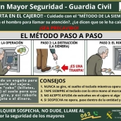 Cartel informativo del plan mayores de Torrelodones
