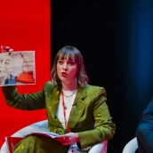 Aranzazu Figueroa, secretaria general de las Juventudes Socialistas