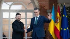 Sánchez y Zelensky, en Moncloa