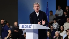 El presidente del PP, Alberto Núñez Feijóo. Photogenic/Claudia Alba / Europa Press