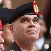 El ministro de Defensa de Venezuela, Vladimir Padrino,