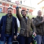 Santiago Abascal, Juan García-Gallardo y Javier Ortega Smith. (EFE / El Confidencial)