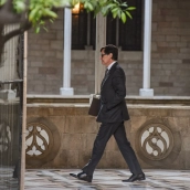 El presidente de la Generalitat, Salvador Illa. Alberto Paredes / Europa Press