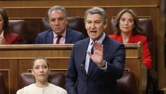 El presidente del Partido Popular, Alberto Núñez Feijóo. Marta Fernández / Europa Press