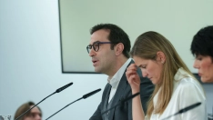 Los responsables de Economía y Energía, Carlos Cuerpo y Sara Aagesen.