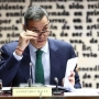 Pedro Sánchez, durante su última comparecencia en el Senado