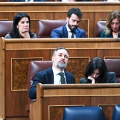 El presidente de VOX, Santiago Abascal. Gustavo Valiente / Europa Press