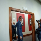 Pedro Sánchez en Moncloa (Matías Chiofalo/Europa Press)