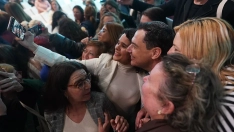 El presidente de la Junta de Andalucía, Juanma Moreno