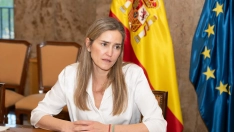 La vicepresidenta tercera y ministra para la Transición Ecológica y el Reto Demográfico, Sara Aagesen. Isa Saiz / Europa Press