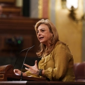 La diputada de Coalición Canaria Cristina Valido.  Matias Chiofalo / Europa Press