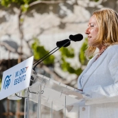 La alcaldesa de Torrelodones, Almudena Negro