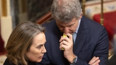 Cuca Gamarra, junto a Alberto Núñez Feijóo