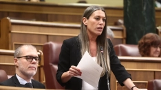 La portavoz de Junts en el Congreso, Miriam Nogueras. Eduardo Parra / Europa Press