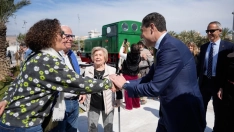 El presidente de la Junta de Andalucía, Juanma Moreno