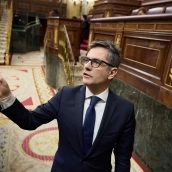 El ministro de la Presidencia, Relaciones con las Cortes y Justicia, Félix Bolaños. Jesús Hellín / Europa Press