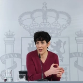 La ministra de Seguridad Social, Inclusión y Migraciones, Elma Saiz. Marta Fernández / Europa Press