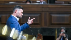 El portavoz de ERC, Gabriel Rufián