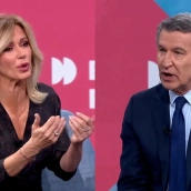 'Espejo Público' crece con la entrevista a Feijóo y alcanza picos del 15,5%