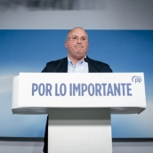 El secretario general del Partido Popular, Miguel Tellado. A. Pérez Meca / Europa Press