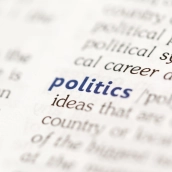 Imagen que evoca a la política