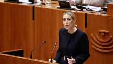La candidata a la Presidencia de la Junta de Extremadura, María Guardiola. Jorge Armestar / Europa Press