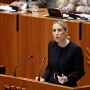 La candidata a la Presidencia de la Junta de Extremadura, María Guardiola. Jorge Armestar / Europa Press