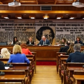 La presidenta del Redeia, Beatriz Corredor, comparece ante la Comisión de Investigación sobre el apagón. Matias Chiofalo / Europa Press