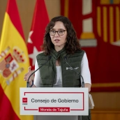 La presidenta de la Comunidad de Madrid, Isabel Díaz Ayuso. Alberto Ortega / Europa Press