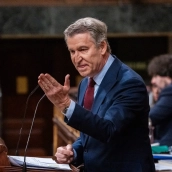 El presidente del Partido Popular, Alberto Núñez Feijóo. César Vallejo Rodríguez / Europa Press