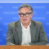 El portavoz del Grupo Parlamentario Vox, Manuel Gavira. Joaquín Corchero / Europa Press