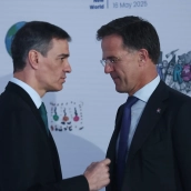 Pedro Sánchez y Mark Rutte (Fernando Calvo/Pool Moncloa)