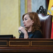 La presidenta del Congreso, Francina Armengol (Gustavo Valiente/Europa Press)