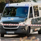 Vehículo de la Guardia Civil