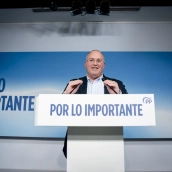 El secretario general del Partido Popular, Miguel Tellado.