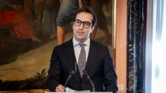 El vicepresidente primero y ministro de Economía, Comercio y Empresa, Carlos Cuerpo. A. Pérez Meca / Europa Press