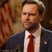 El vicepresidente estadounidense, J. D. Vance. 