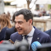 Juanma Moreno, el presidente de la Junta de Andalucía