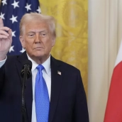 Donald Trump, el presidente de los Estados Unidos