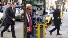 Ábalos, Koldo, Aldama juicio 'caso mascarillas'. Elaboración propia. (Europa Press / Jesús Hellín / Eduardo Parra / Gustavo Valiente)