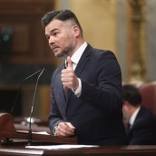 El portavoz de ERC en el Congreso, Gabriel Rufián. Eduardo Parra / Europa Press