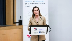 La exministra de Defensa por el PP, María Dolores de Cospedal. Gustavo Valiente / Europa Press