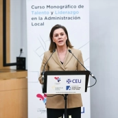 La exministra de Defensa por el PP, María Dolores de Cospedal. Gustavo Valiente / Europa Press