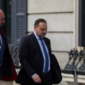 Koldo García y José Luis Ábalos. Jesús Hellín / Europa Press