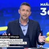 Javier Ruiz responde a Villarejo en 'Mañaneros 360' tras acusarle de filtraciones: “Sueltennos del brazo, no todos somos iguales”