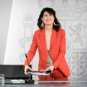 La ministra de Igualdad, Ana Redondo. Diego Radamés / Europa Press