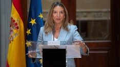 La portavoz del PP en el Senado, Alicia García (Alejandro Martínez/Europa Press)