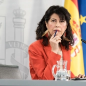 La ministra de Igualdad, Ana Redondo (Diego Radamés/Europa Press)